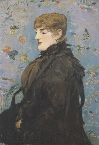 Edouard Manet L'automne Portrait de Mery Laurent (mk40) Norge oil painting art